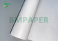 914mm x 150m 3 '' Core 20 # Papier traceur CAO à jet d'encre blanc brillant
